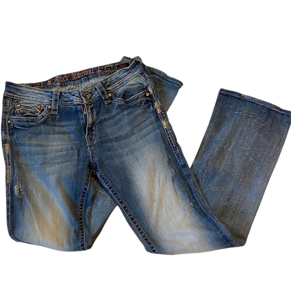 Rock Revival Embellished Bootcut Jeans